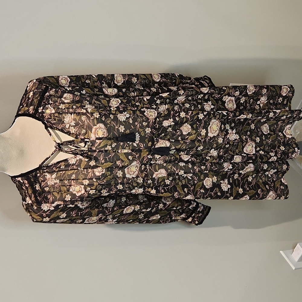 💥Dex sheer floral dress